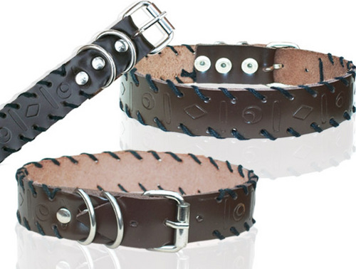 HIGH QUAILITY HAND MADE DESINING LEATHER DOG COLLAR (SL027C)