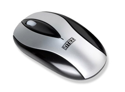 optical-mouse-imagix - ABS Plastic 100x60x35 mm Silver, 800 DPI | Optical Sensor, Ergonomic Ambidextrous Design, Easy Scrolling