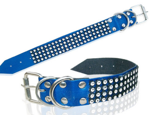 HIGH QUAILITY DESIGNER LEATHER0ID DOG COLLAR (D002C)