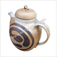 Tea Pot - Ceramic, 15x10x12 Cm, Brown | Handcrafted, Elegant Design, Crack Resistant, Meticulous Finish, Easy To Use, Perfect Gift