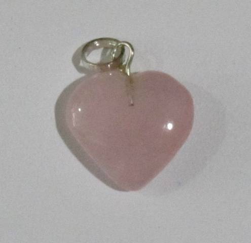 Rose Quartz Heart Shape