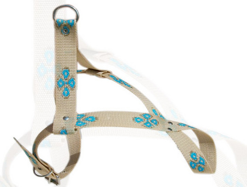 HIGH QUALITY NYLON DOG HARNESS + MUZZLE (N003H)