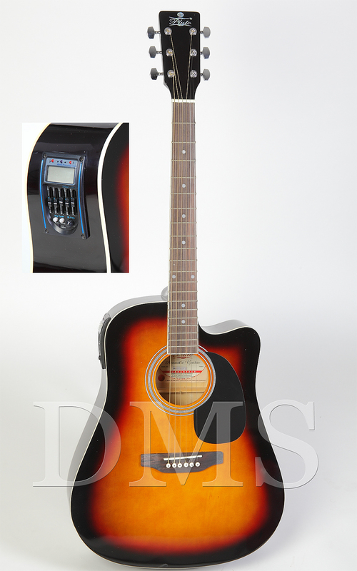 Pluto Semi Acoustic Guitar HW41CE SP