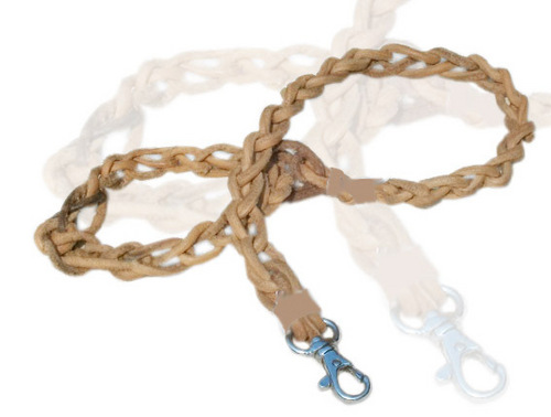 HIGH QUAILITY HAND MADE DESIGNER LEATHER DOG CHAIN (C001C)