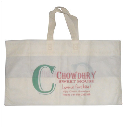Fashionable Non Woven Bags - Non-Woven Fabric, 35x35 cm, White | Durable, Reusable, Eco-Friendly, Customizable, Lightweight, Stylish, Versatile