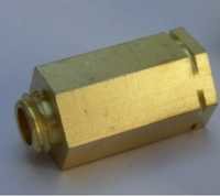 Industrial Brass Turned Components - 10gm To 500gm, Yellow Nickel Chrome Plated | Turning Milling Drilling Tapping Threading
