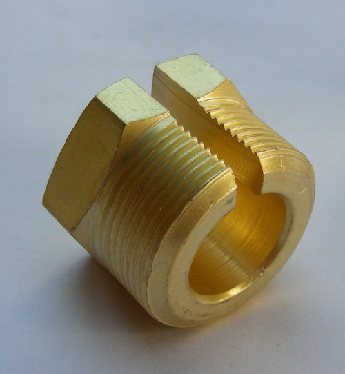 Brass Slotted Hex Reducer
