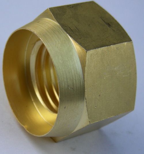 Brass Turned Hex Nut