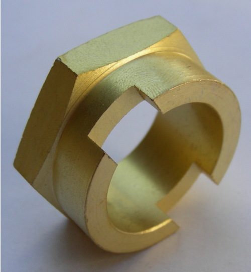 Brass Slotted Turned Components