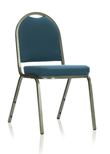 Banquet Chair - Metal Fabric, 18x19x36 inches, Teal | Durable, Comfortable, Stackable, Lightweight, Easy Assembly