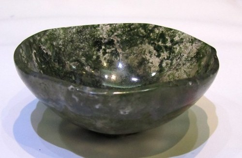 Moss Agate Flower Shape