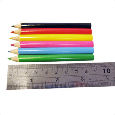 Wooden Colour Pencil With Ruler