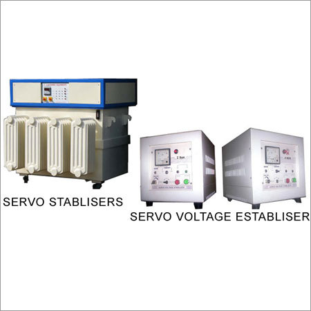 Servo Stabilizers Efficiency: 100%