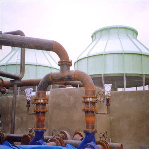 FRP Round Cooling Towers
