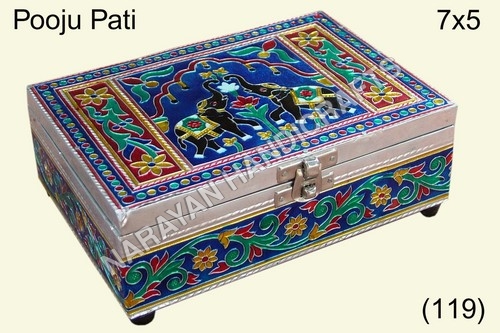 Aluminium Pooja Peti