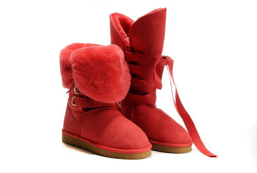 Ugg 5818 Classic Tall Beva Boots Red