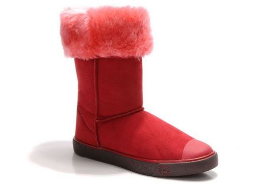Ugg Delaine Tall Sneaker Boots 1886 Jester-Red