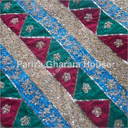Multi Color Silk Gharara