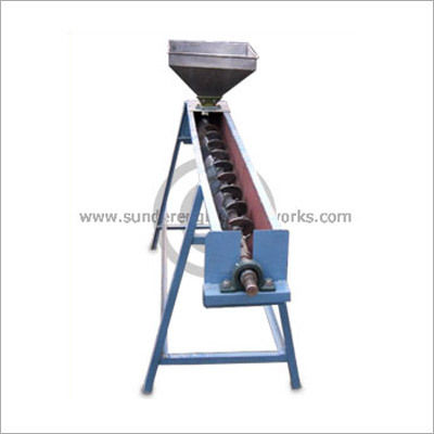 White Screw Conveyor