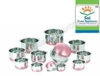 Stainless Steel Cookware - Superior Quality Stainless Steel, Silver Finish | Lightweight, Easy To Clean, Corrosion Resistant, Highly Durable