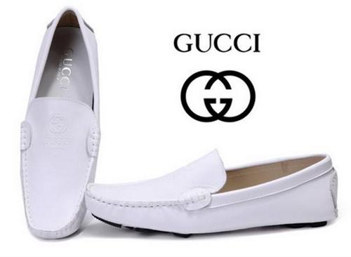 Gucci Men Leather Shoes 005