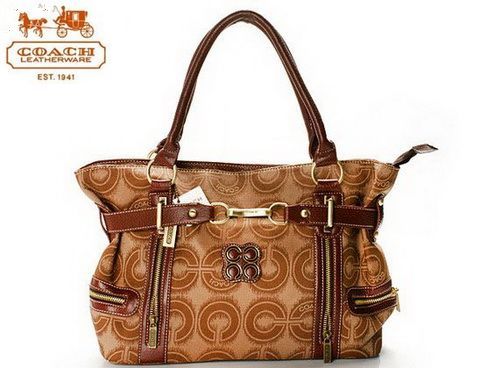 Leather Coach Handbags