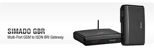 Matrix SIMADO GBR - 15x10x5 cm, 4 GSM Ports, 2 ISDN BRI Ports | Quad-Band 2G, Tri-Band 3G, TE/NT ISDN, Flexible LCR Routing, ANT Support