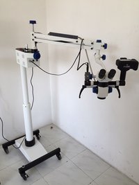 Surgical Microscope Fibre Cold Light Coarse Adjustment Range: Vertical Range Of Counter Balanced Arm: 250 Mm To 300 Mm