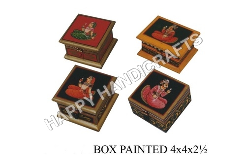 wooden indian box