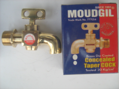 Brass Concealed Taper Cocks