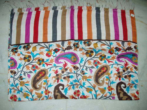 silk katan printed