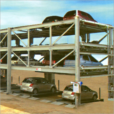 Puzzle Parking System - Galvanized Steel, 2500kg Load, 2-11 Platforms | PLC Control, Multi-Level, Space Saving, Independent Parking