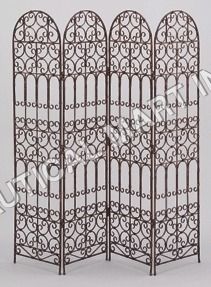 Iron Wooden Screen