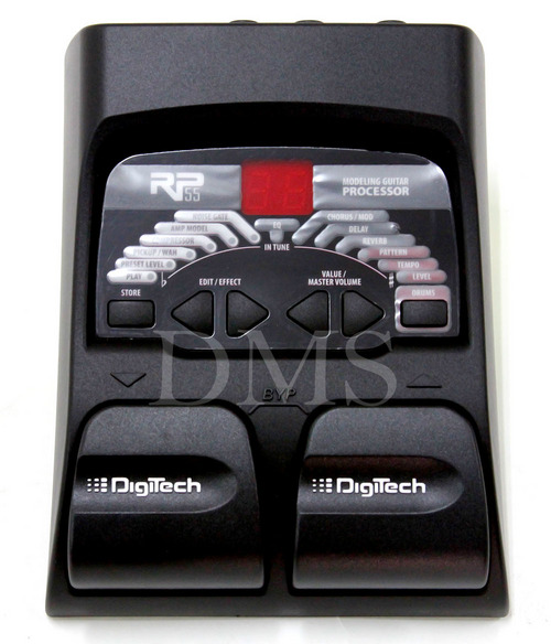 Digitech Guitar Processor RP55VBattery Operated