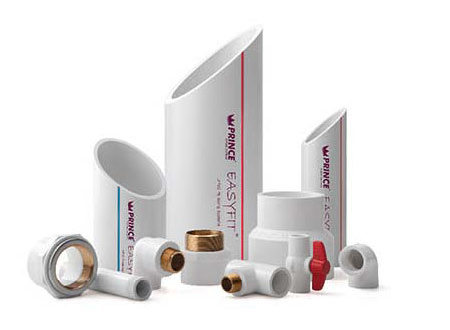 White Upvc Astm Plumbing Systems Solvent Joint