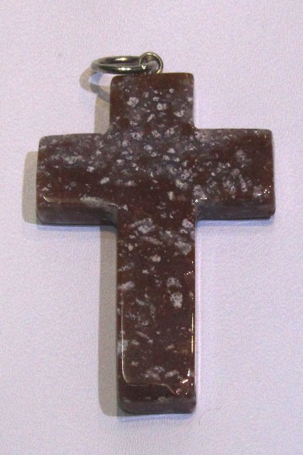 Fancy Jasper Cross Shape