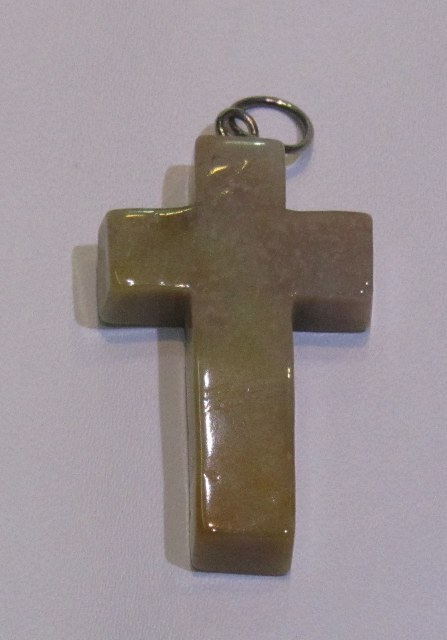 Fancy Jasper Cross Shape
