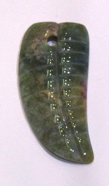 Fancy Jasper Carved Nail Shape