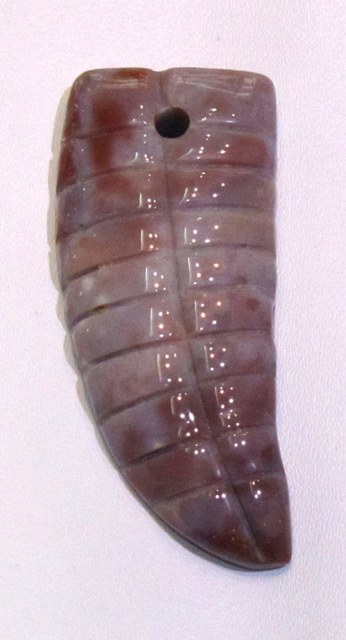 Fancy Jasper Carved Nail Shape