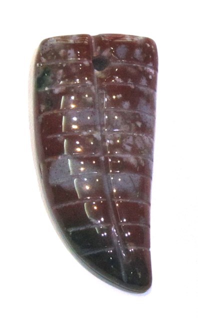 Fancy Jasper Carved Nail Shape