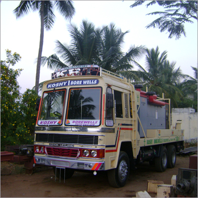 Truck-Mounted Water Well Drilling Machine