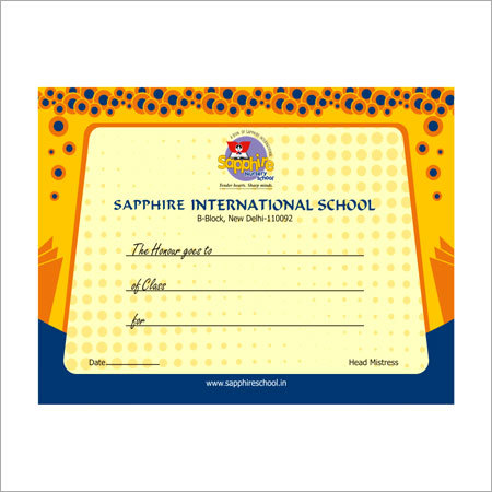 Certificates Printing