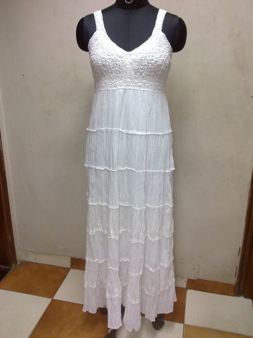 Cotton Ruching Dress