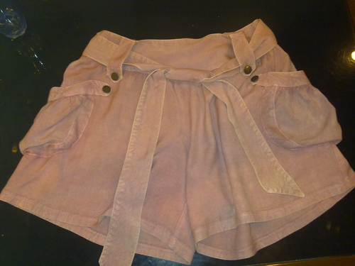 Rayon Shorts (Acid Wash)