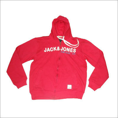 Men Hooded Long Sleeve Jacket