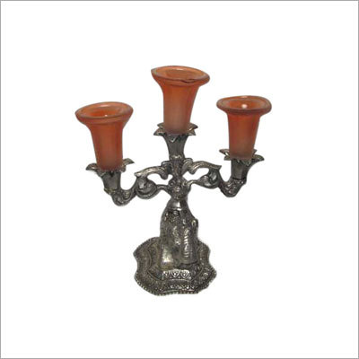 Glass Candle Holders