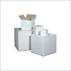 White Corrugated Box