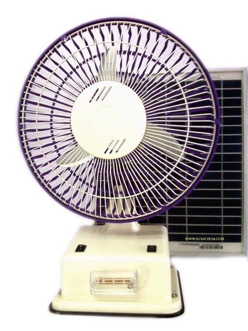 Metal And Plastic Dc Table Rechargeable Fan