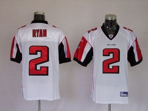 Atlanta  #2 Matt Ryan White NFL Authentic Jerseys