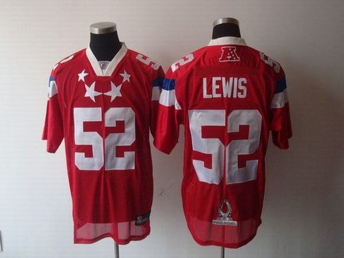 Baltimore Ravens #52 Ray Lewis 2011 Pro Bowl AFC NFL Authentic Jerseys